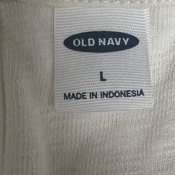 Old Navy Terry Shorts Romper Womens Large One Piece Romper Tank Drawstring Waist - Picture 12 of 13